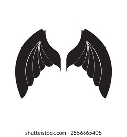 wings icon vector illustration design template