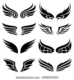 tribal tattoo designs wings