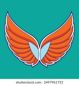 Wings Illustration Vector for Creative Projects