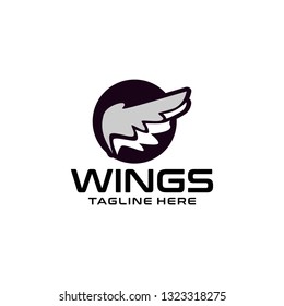 Wings Logo Design
