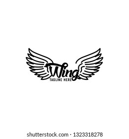 Wings Logo Design