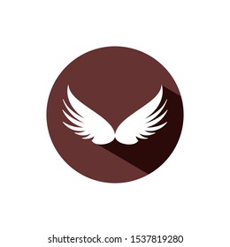 wings logo design inspiration eps 10