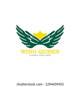 Wings Logo Design Template