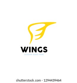 Wings Logo Design Template