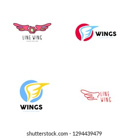 Wings Logo Design Template