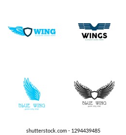 Wings Logo Design Template