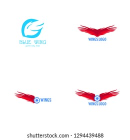 Wings Logo Design Template
