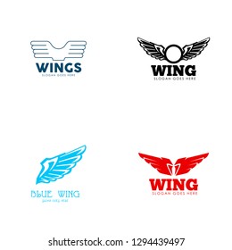 Wings Logo Design Template