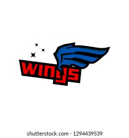 Wings Logo Design Template