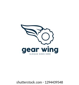 Wings Logo Design Template