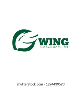 Wings Logo Design Template