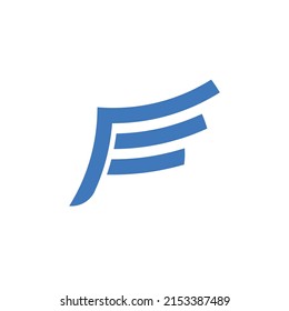 Wings Logo Design Template, Aerial And Flying Design Element
