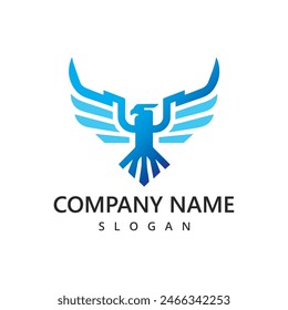 Wings logo design template, wings icon