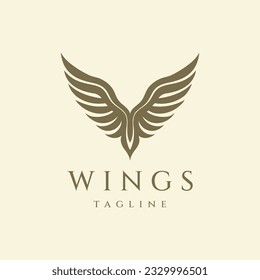 Wings Logo Design, Vektorgrafik