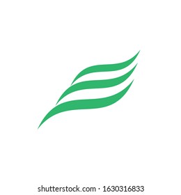 wings logo design vector template