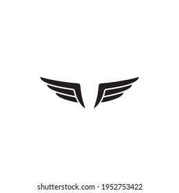 Wings logo or icon design