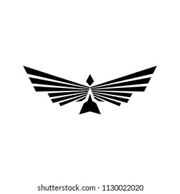 wings logo icon vector illustration