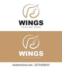 Logotipo Wings, Logotipo Phoenix, Vector De Alas Aves, Ilustración De Plantilla, Diseño De La Marca Wing