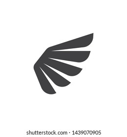 wings logo symbol icon vector illustration template