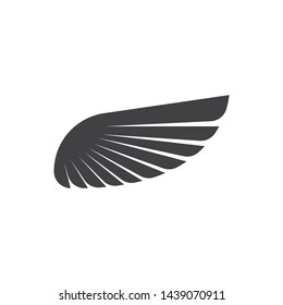 wings logo symbol icon vector illustration template