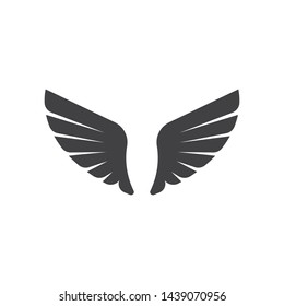 Wings Logo Symbol Icon Vector Illustration Stock Vector (Royalty Free ...