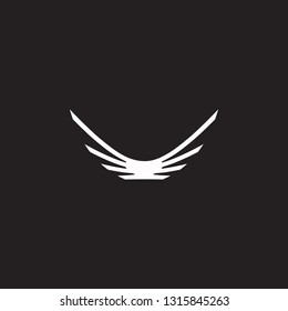 Wings logo template