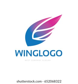Wings logo Template