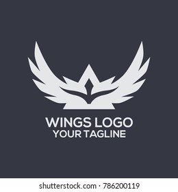 Wings Logo Template