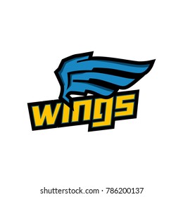 Wings Logo Template