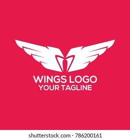 Wings Logo Template