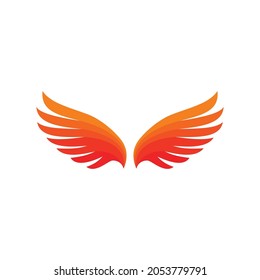 wings logo, Unique and attractive logo, suitable to be used as a brand identity