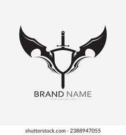Wings logo vector icon symbol illustration design template