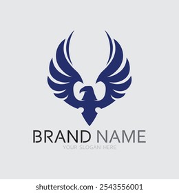 Wings logo vector icon symbol illustration design template
