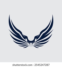 Wings logo vector icon symbol illustration design template