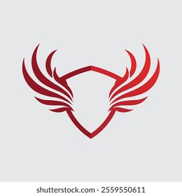 Wings logo vector icon symbol illustration design template