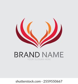 Wings logo vector icon symbol illustration design template