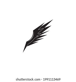 Wings logo vector template illustration