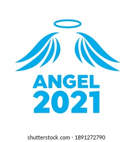 Wings logotype set. Bird wing or winged logo design. Bird wings vector logo. Vector angel winged label