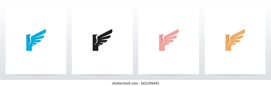 Wings On Letter Logo Design I