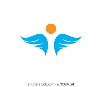 Wings People Logo