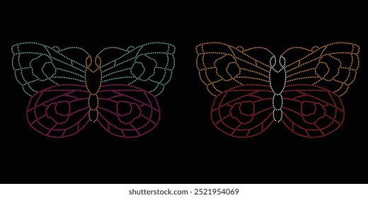 Wings Rhinestone Design, Rhinestone Design, Royalty-Free Images, Rhinestone Pattern, Stone design, Rhinestone design for T-shirt