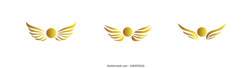 wings symbol, icon, logo, sign