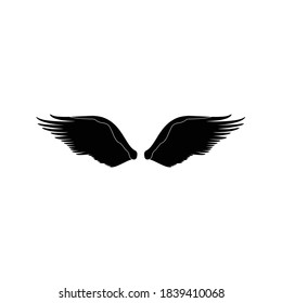 wings vector art design concept