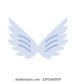 Wings Vector Flat Icon For Personal And Commercial Use.
