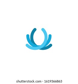 Wings vector icon for web and design