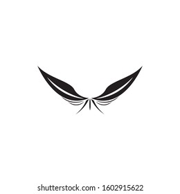 wings vector illustration design icon logo template