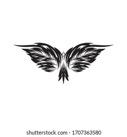 wings vector illustration design icon logo template