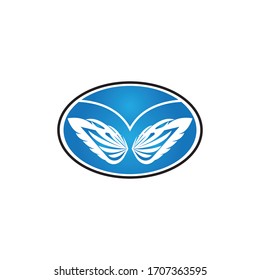wings vector illustration design icon logo template