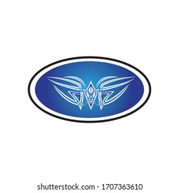 wings vector illustration design icon logo template