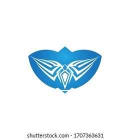 iconos de diseño de ilustración de vector alas plantilla de logotipo